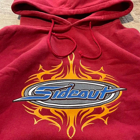 Sideout Red Hoodie